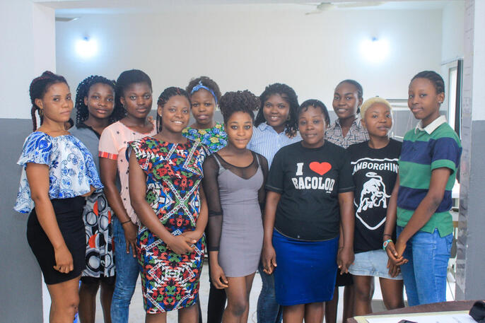 Cross section of trainees